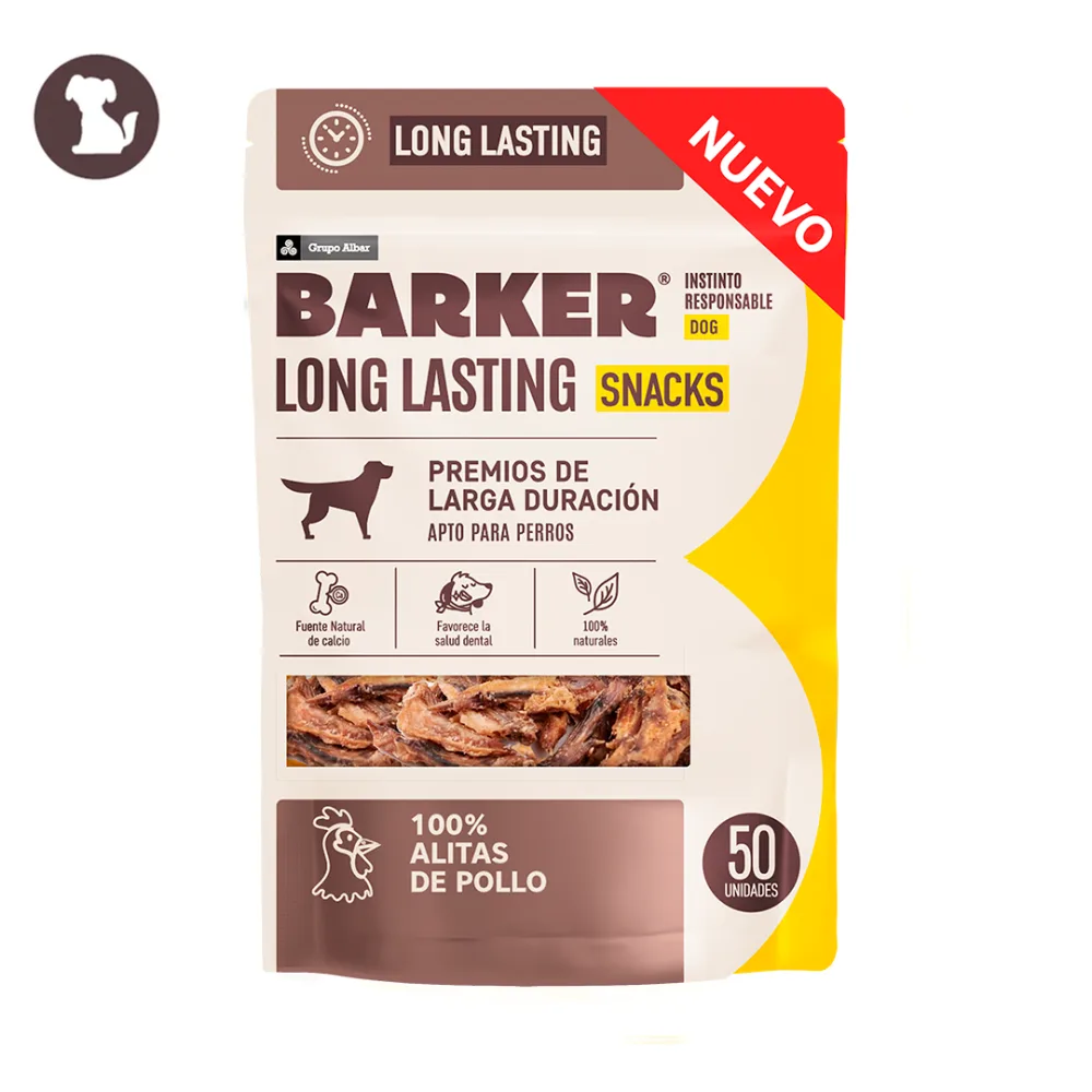 BARKER Long Lasting Alitas de Pollo x 50 und
