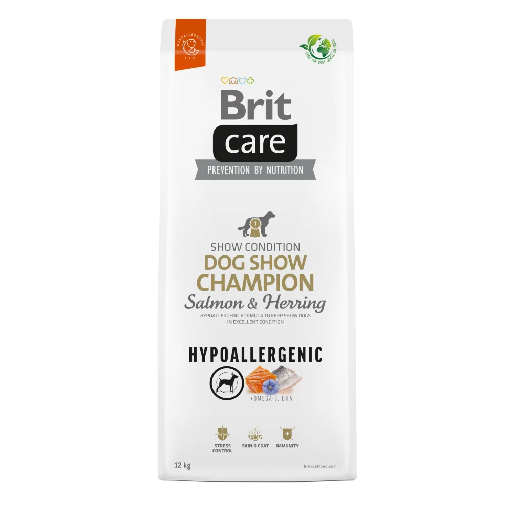BRIT CARE Dog Hypoallergenic Dog Show Champion Salmon & Herring