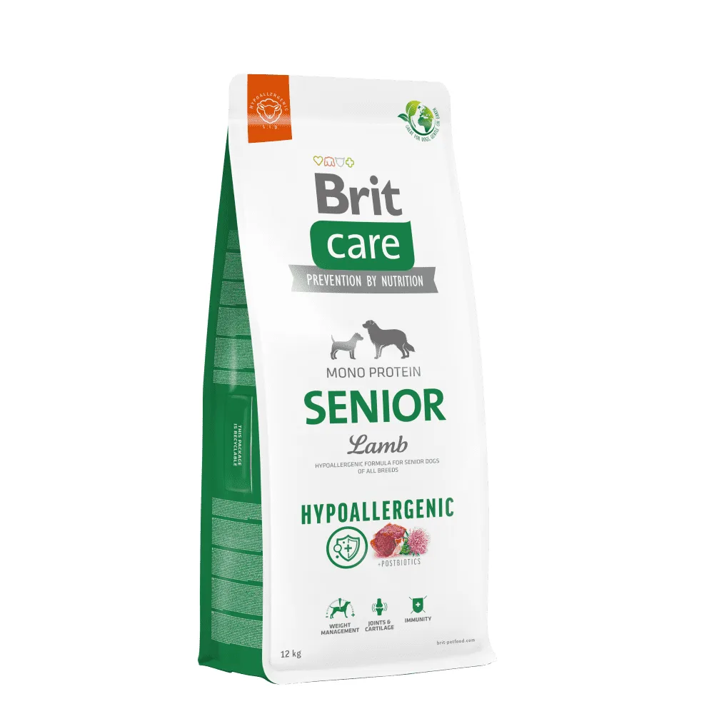 BRIT CARE Dog Hypoallergenic Senior Lamb
