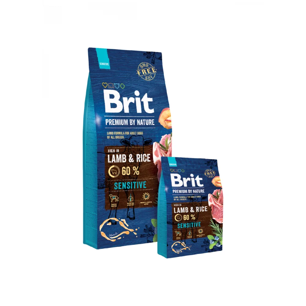 BRIT PREMIUM By Nature Dog Adult All Breeds Sensitive Lamb