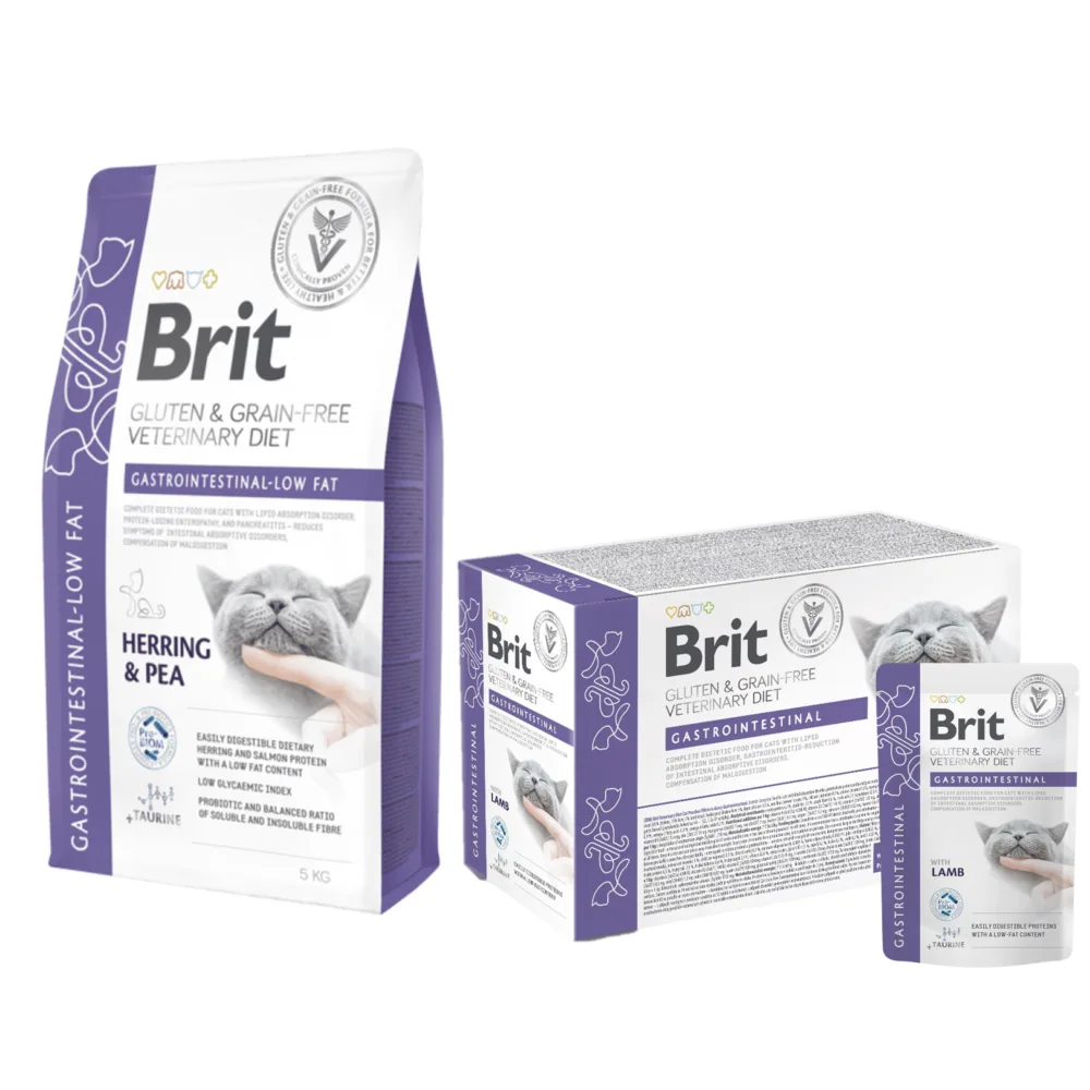 BRIT Veterinary Diet Cat Grain Free Gastrointestinal - Pouch
