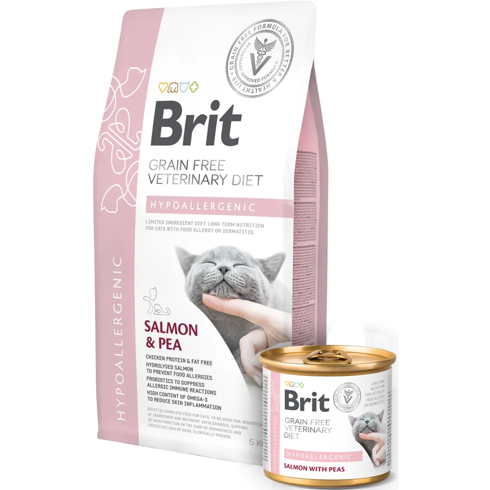 BRIT Veterinary Diet Cat Grain Free Hypoallergenic