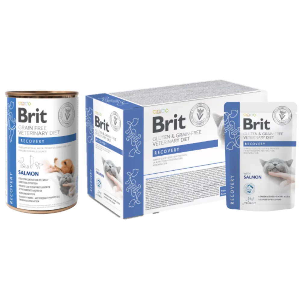 BRIT Veterinary Diet Cat Grain Free Recovery - Pouch