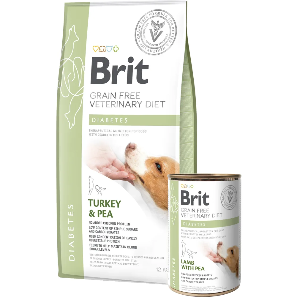 BRIT Veterinary Diet Dog Grain Free Diabetes - Lata