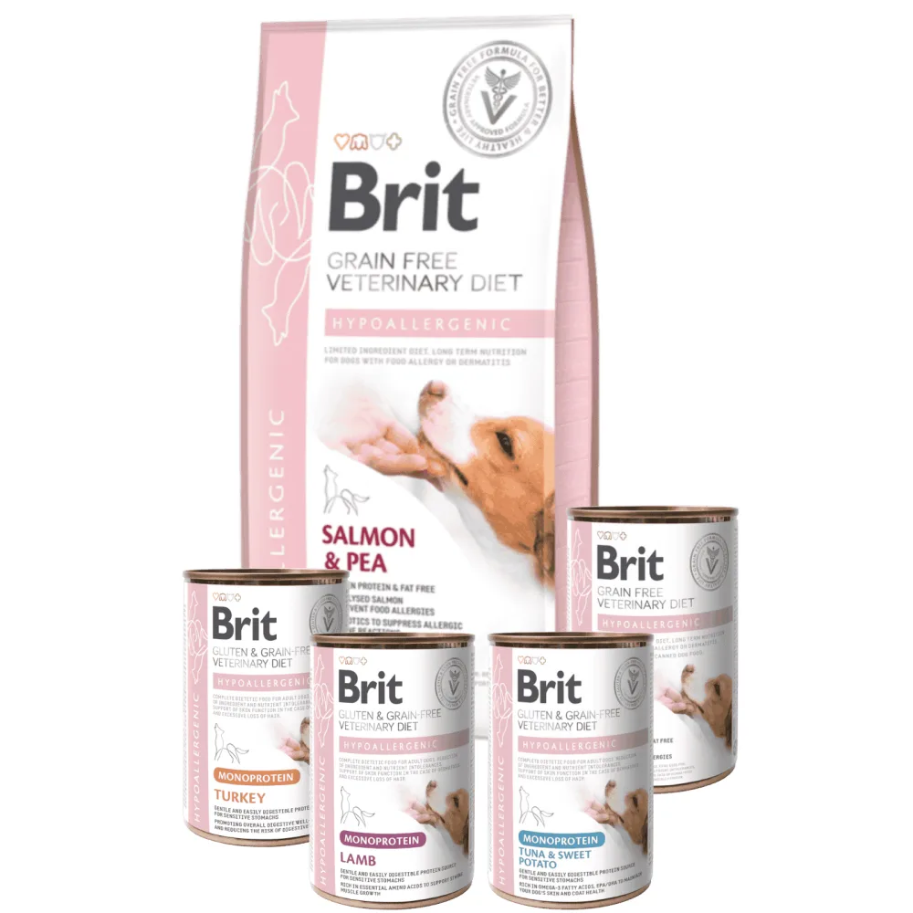 BRIT Veterinary Diet Dog Grain Free Hypoallergenic