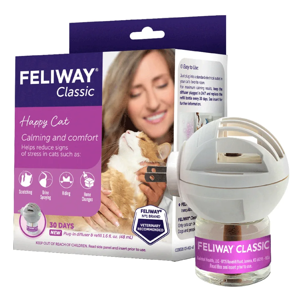 FELIWAY Classic Difusor + Recambio 48 ML