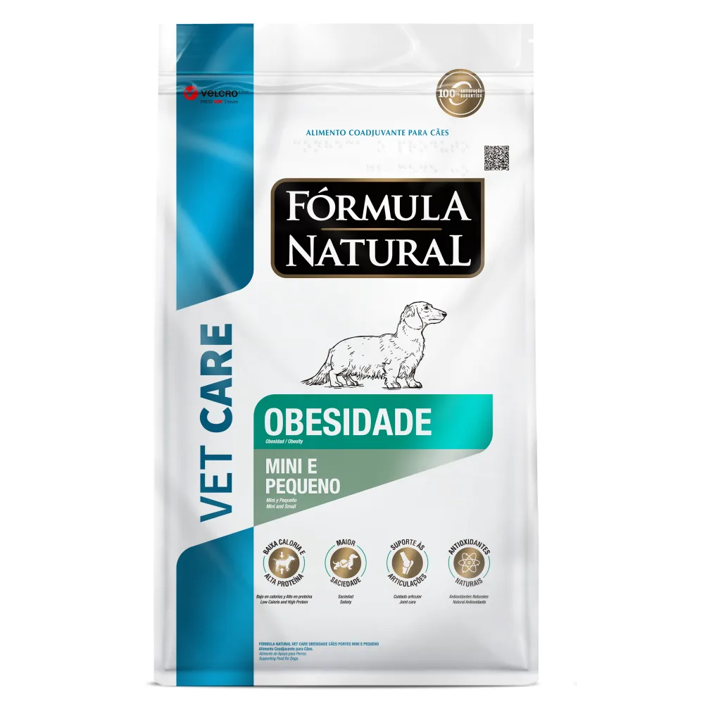 FORMULA NATURAL Vet Care Perro Raza Mini y Pequeña Obesidad