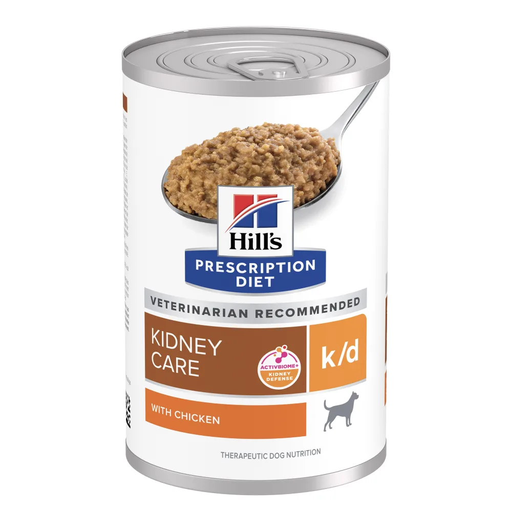 HILL'S PD Canine Kidney Care K/D Chicken - Lata