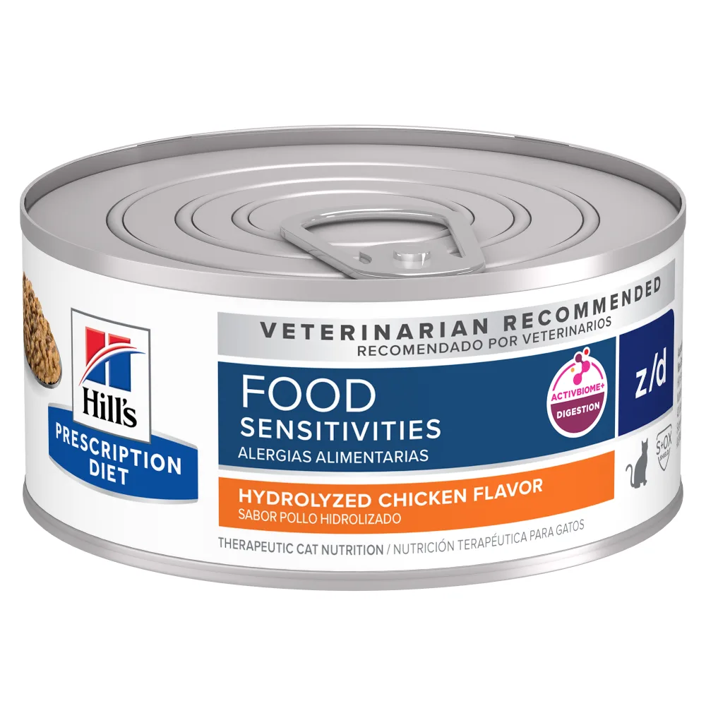HILL'S PD Feline Food Sensitivities Z/D Original Flavor - Lata