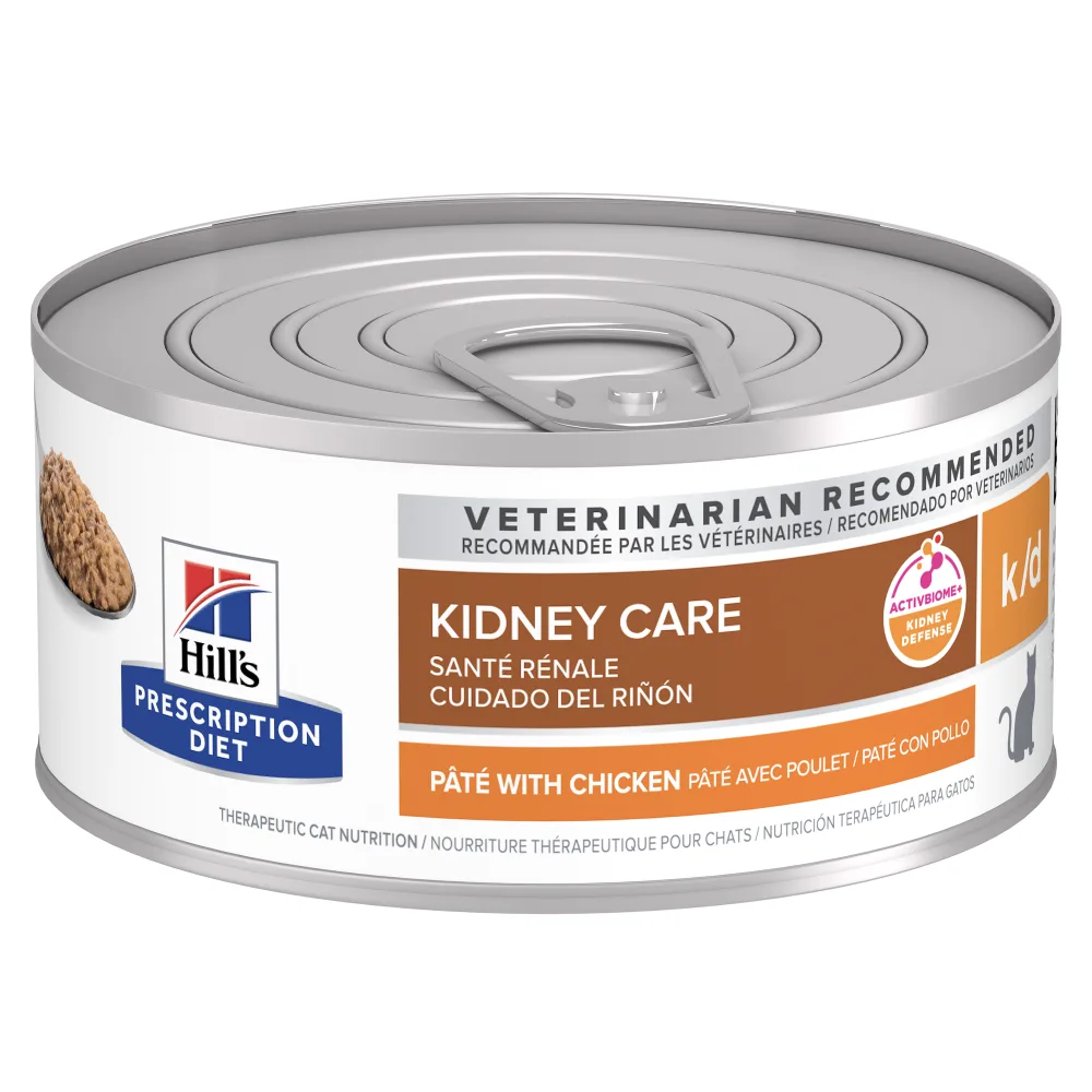 HILL'S PD Feline Kidney Care K/D Paté with Chicken - Lata