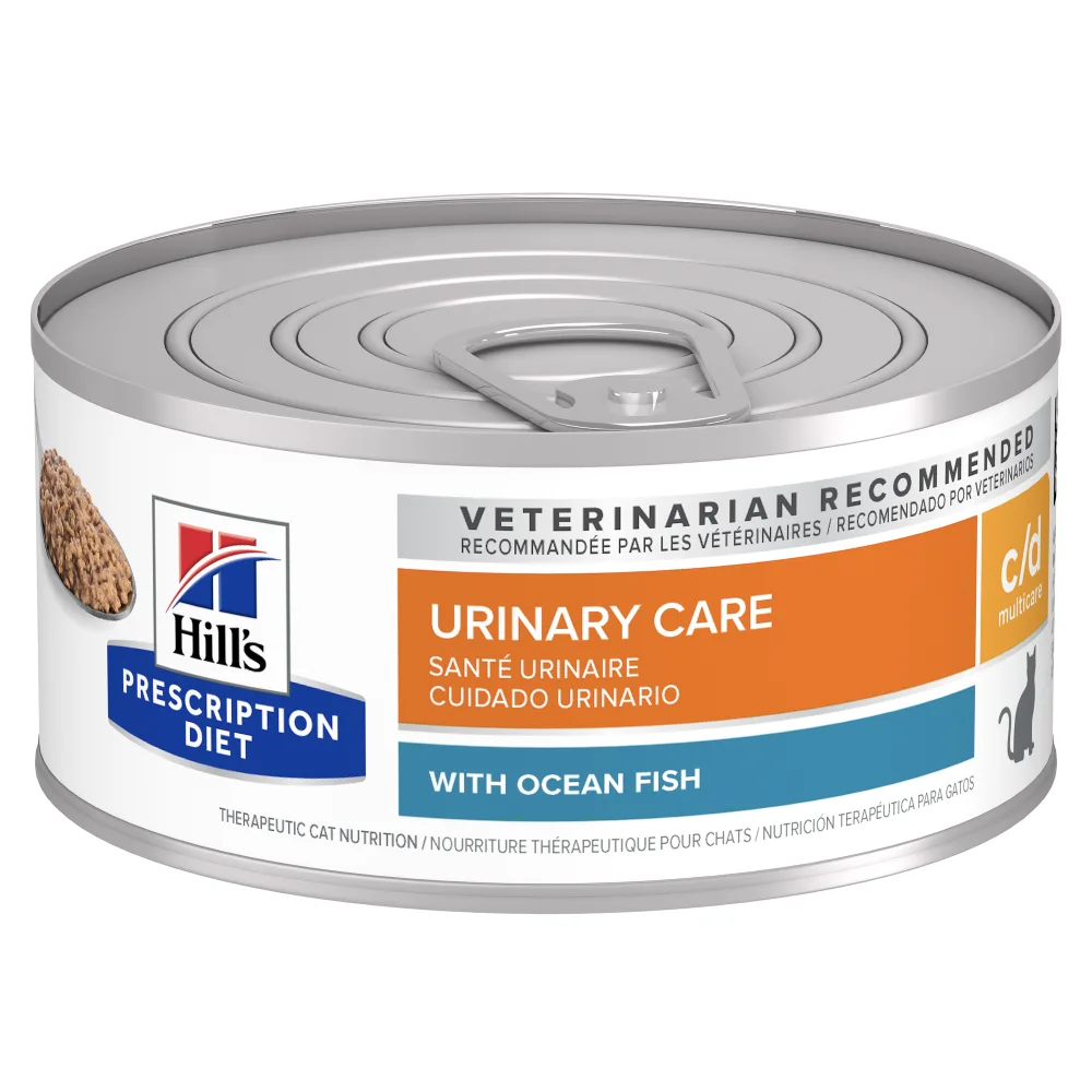 HILL'S PD Feline Urinary Care C/D Multicare Ocean Fish - Lata