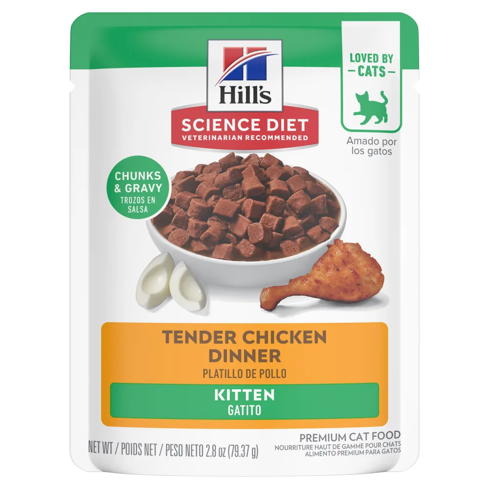 HILL'S SD Feline Kitten Chicken Tender Dinner - Pouch