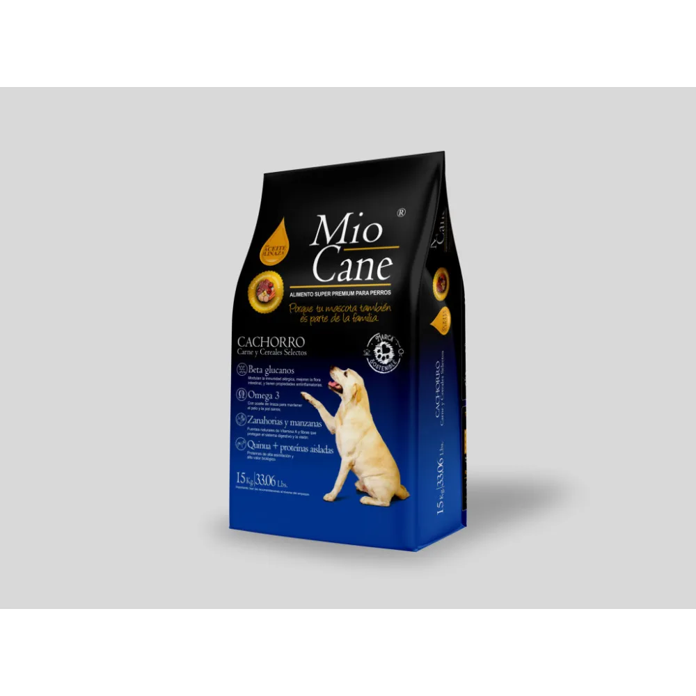 MIO CANE Super Premium Cachorro Carne y Cereales Selectos