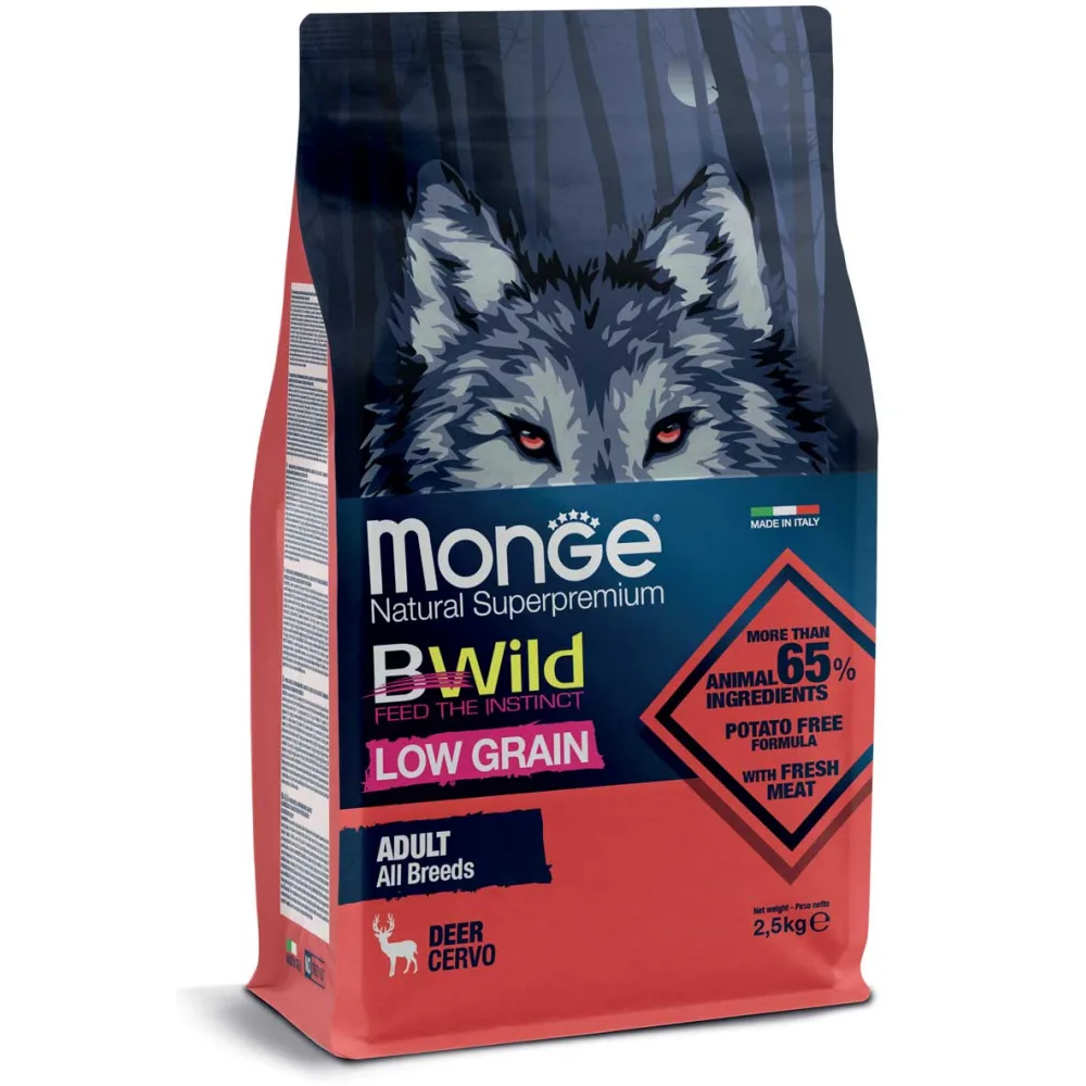 MONGE Canine Monoprotein Grain Free Ciervo