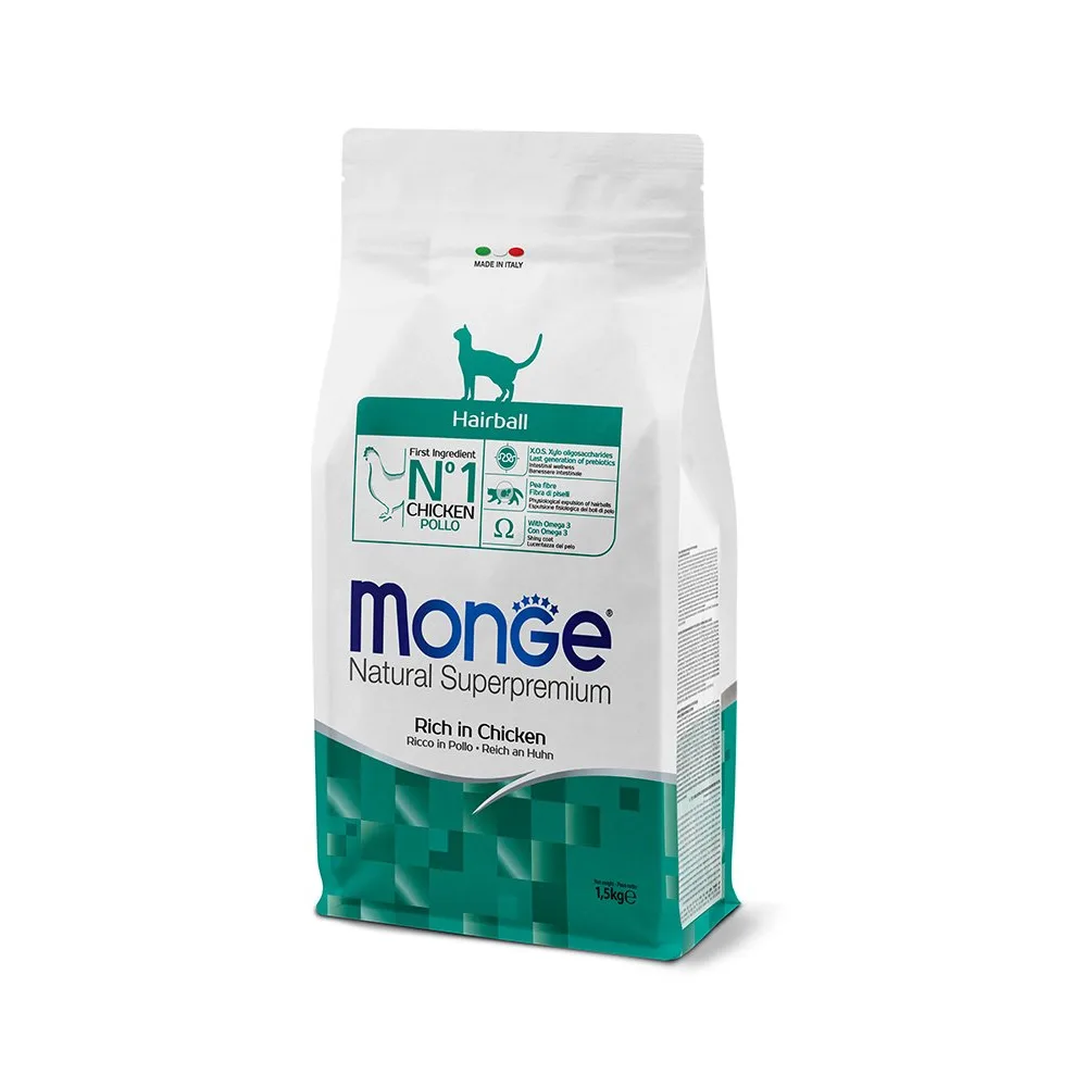 MONGE Feline Adult Hairball Control