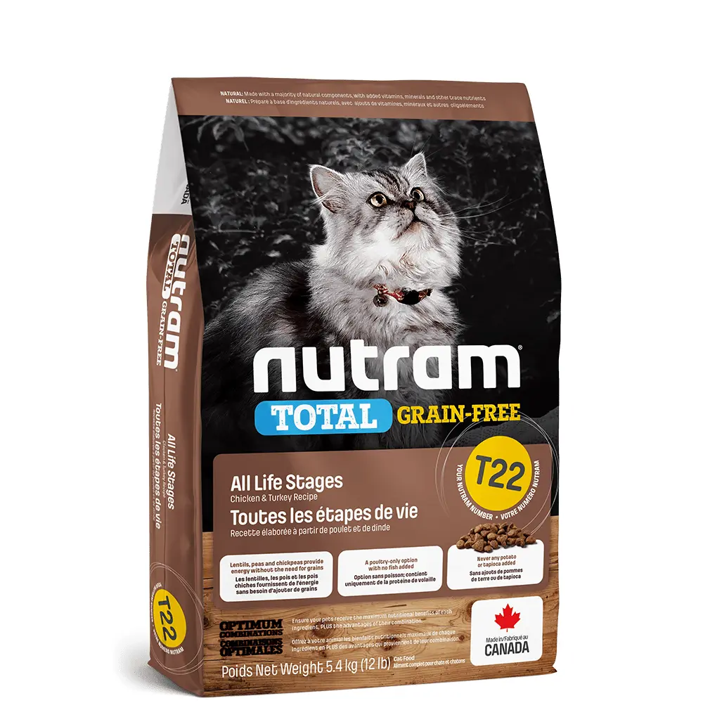 NUTRAM Cat T22 Total Grain Free Chicken & Turkey