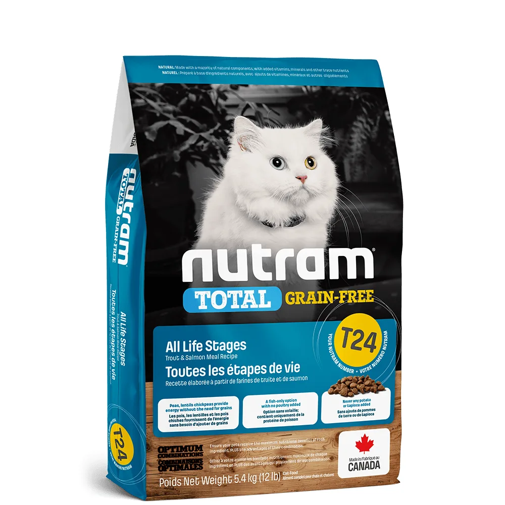 NUTRAM Cat T24 Total Grain Free Salmon & Trout
