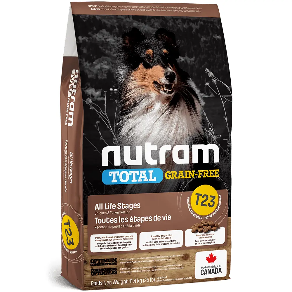 NUTRAM Dog T23 Total Grain Free Chicken & Turkey