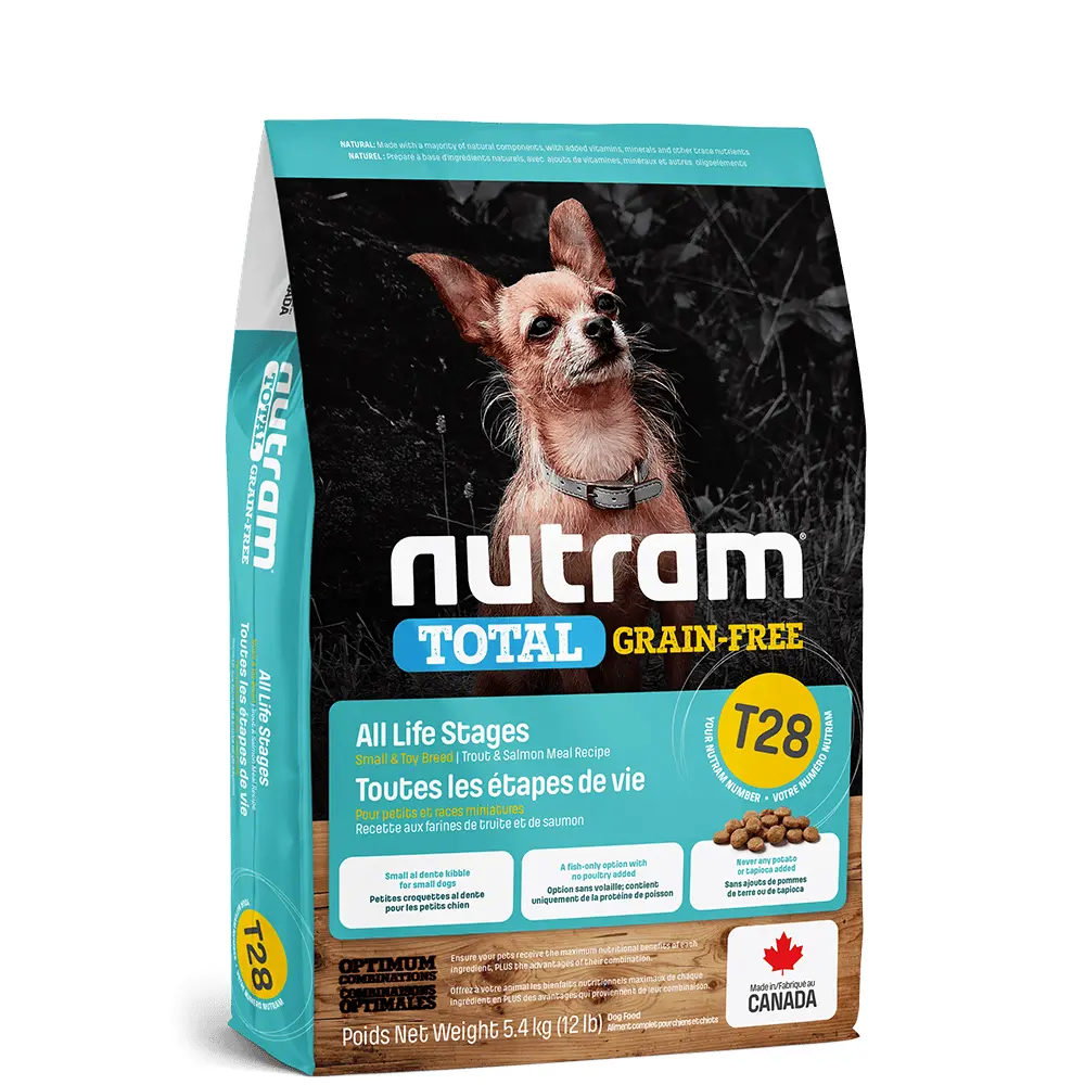NUTRAM Dog T28 Total Grain Free Small Breeds Salmon & Trout