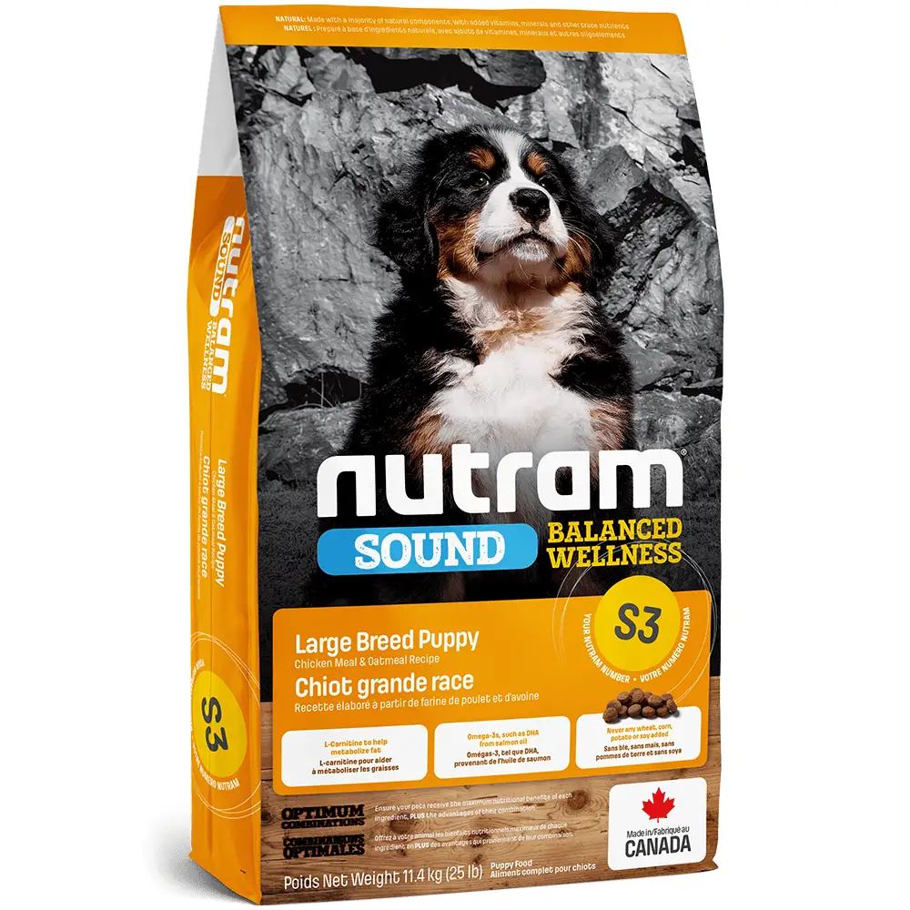 NUTRAM S3 Sound Balanced Wellness Large Breed Puppy