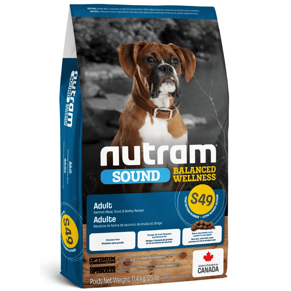 NUTRAM S49 Sound Balanced Wellness Adult Salmon