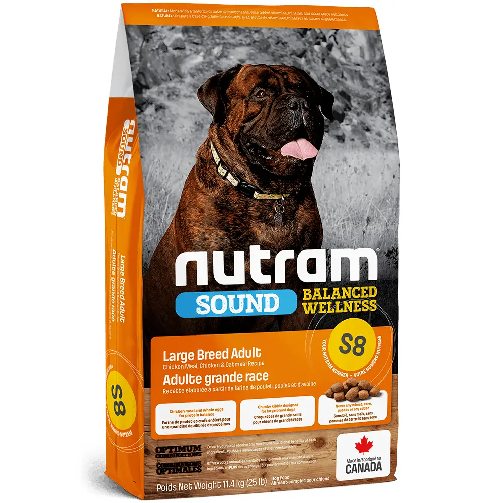 NUTRAM S8 Sound Balanced Wellness Large Breed Adult