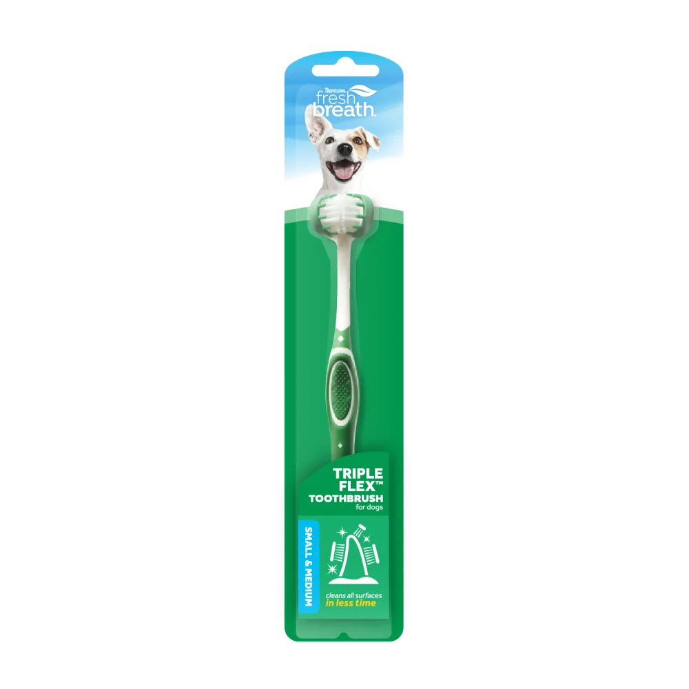 TROPICLEAN Fresh Breath Cepillo Dental para Perros