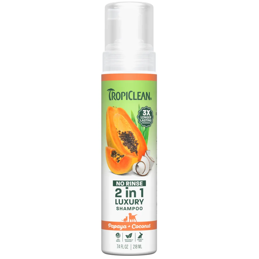 TROPICLEAN Shampoo Seco para Perros